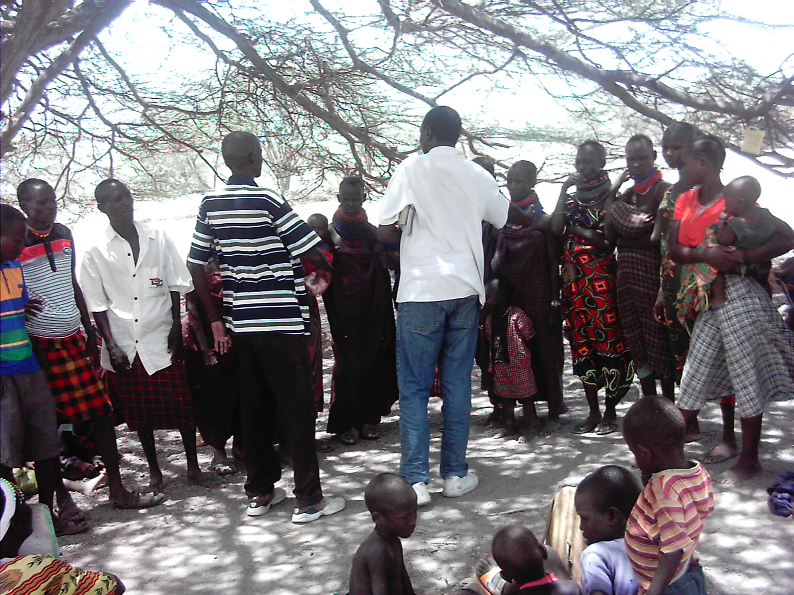 African community gathering
